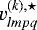 $v_{lmpq}^{(k),\star}$