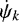 $\dot{\psi}_k$