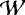 $\mathcal{W}$