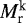 $M_{\textrm{r}}^{\textrm{k}}$