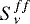 $S_{\nu}^{ff}$