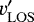 $v&#x0027;_{\rm{LOS}}$