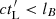 $ c t^\prime_{\rm L} < l_B $