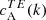 $ c_{\mathrm{A}}^{TE} (k) $
