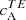 $ c_{\mathrm{A}}^{TE} $