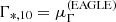$ \Gamma_{*,10}=\mu_\Gamma^{\mathrm{(EAGLE)}} $