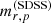 $ m_{r,p}^{\mathrm{(SDSS)}} $