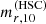 $ m_{r,10}^{\mathrm{(HSC)}} $