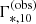 $ \Gamma_{*,10}^{\mathrm{(obs)}} $