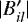 $|B_{il}&#x0027;|$
