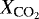 $X_{\textrm{CO}_2}$