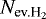$N_{\textrm{ev.H}_2}$