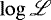 $\log\mathscr{L}$