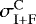 $\sigma^{\mathrm{C}}_{\mathrm{I&#x002B;F}}$