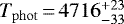 $T_{\rm{phot}}\,{=}\,4716^{&#x002B;23}_{-33}$