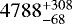 $4788^{&#x002B;308}_{-68}$