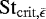 $\mathrm{St}_{\mathrm{crit},\bar{\epsilon}}$