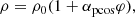 $$ \begin{aligned} \rho = \rho _0 (1 + \alpha _{\rm pcos}\varphi ), \end{aligned} $$