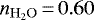 $n_{\mathrm{H}_2\mathrm{O}}\,{=}\,0.60$