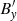$ B_{\it y}^\prime $