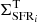 $ \Sigma_{{\rm SFR}_i}^{\rm T} $