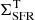 $ \Sigma_{\mathrm{SFR}}^{\mathrm{T}} $