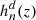 $ h_n^d(z) $