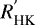 $R^{&#x0027;}_{\textrm{HK}}$