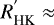 $R_{\textrm{HK}}^{&#x0027;} \approx$