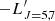 $ -L^\prime_{J=5,7} $