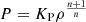 $$ \begin{aligned} P = K_{\rm P} \rho ^{\frac{n+1}{n}} \end{aligned} $$