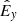 $ \hat{E}_{\mathit{y}} $