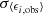 $ \sigma_{\langle \epsilon_{i,\rm obs}\rangle} $