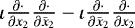 $\iota \frac{\partial \cdot}{\partial x_2}\frac{\partial \cdot}{\partial \bar{x}_2}-\iota\frac{\partial \cdot}{\partial \bar{x}_2}\frac{\partial \cdot}{\partial x_2}$