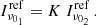 $$ \begin{aligned} I^\mathrm{ref}_{\nu _{0_1}} = K\ I^\mathrm{ref}_{\nu _{0_2}}\, . \end{aligned} $$
