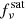 $ f_{\nu}^{\mathrm{sat}} $