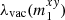 $ \lambda_\mathrm{vac}(m_1^{xy}) $