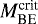 $M_{\textrm{BE}}^{\textrm{crit}}$