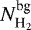 ${N_{\textrm{H}_{2}}^{\textrm{bg}}}$