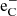 $ \rm{e}_\mathrm{{C}}^{-} $