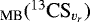 $_{\textrm{MB}}({^{13}\textrm{CS}_{{v}_{{r}}}})$