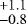 $^{&#x002B;1.1}_{-0.8}$