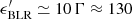 $ \epsilon^\prime_{\mathrm{BLR}}\simeq 10 \, \Gamma \approx 130 $