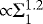${\propto}\Sigma_1^{1.2}$