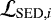 $\mathcal{L}_{\textrm{SED},i}$