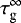 $\tau_{\text{g}}^{\infty}$
