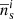 $ \overline{n}_{\mathrm{s}}^i $