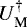 $U_{\textrm{M}}^{\dagger}$