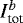 $I_{\textrm{tot}}^{b}$