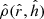 $ \hat{\rho}(\hat{r},\hat{h}) $